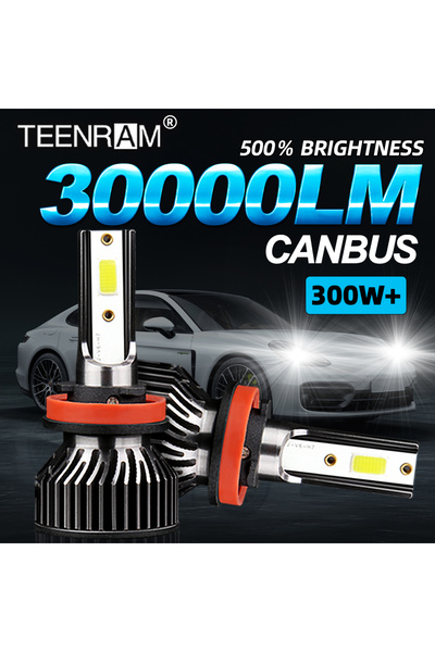 Choice1 H7 H4 H7 Super Bright LED Car Headlight Bulbs 30000LM CSP Chips Auto ...