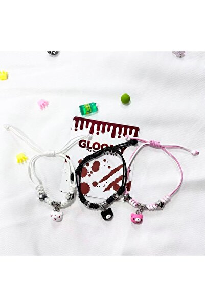 Choice pink white black Luxury Cute-Edgy Bear Bracelets - Exquisitely crafted...