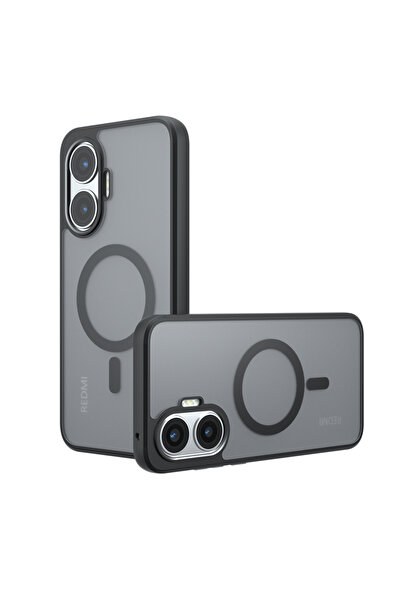 Choice4 Black Magnetic For Poco X8 Pro Max Matte Translucent Frosted Feel for...