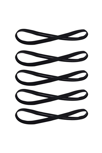 Choice 5pcs-black 1/5pcs Candy Color Women Men Yoga Hair Bands Sports Headban...