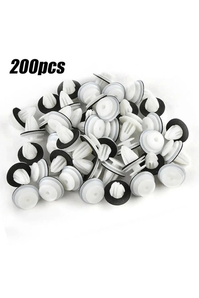 Choice5 200pcs Universal Auto Fastener Clips Retaining Door Plate Decoration ...