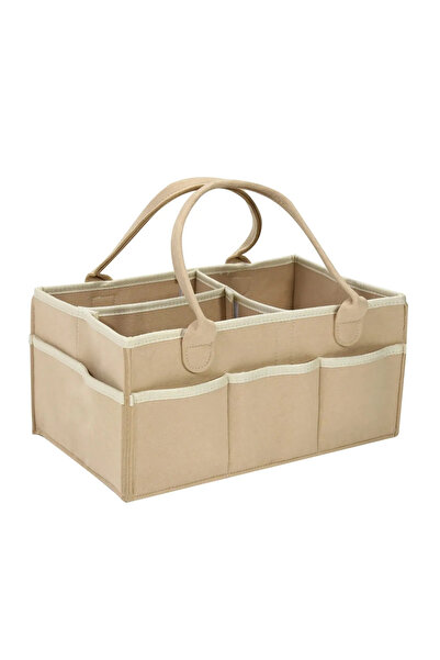 Choice Khaki Baby Stroller Organizer - Foldable Mommy Tote Bag & Diaper Stora...