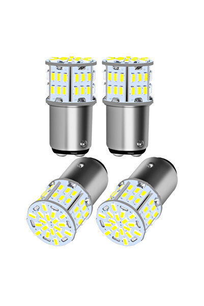 Choice6 6000K 4PCS 1157 BAY15D 2/4/6/10PCS Ultra Bright P2MAX LED Bulbs 1156 ...