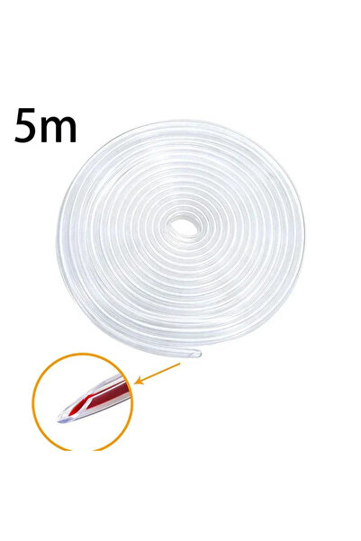 Choice3 5M Transparent Car Door Edge Scratch Protector Strips Car Styling Mou...