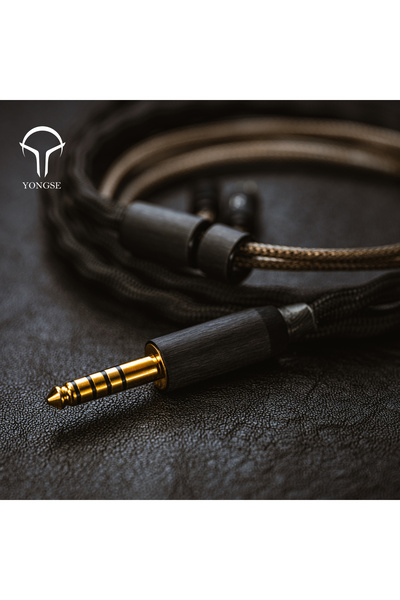 Choice1 4.4mm Short 2pin Yongse BlackSea Litz Coaxial Structure Single Crysta...