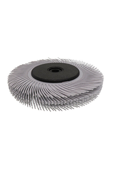choice2 1pcs Gray 120Grit 6 Inch Nylon Abrasive Grinding Wheel Brush Anti-Clo...