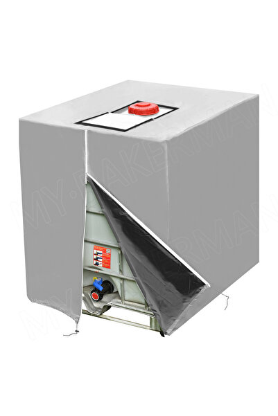 Choice zipper silver 1000L IBC Water Tank Cover Tarpaulin Waterproof UV Resis...