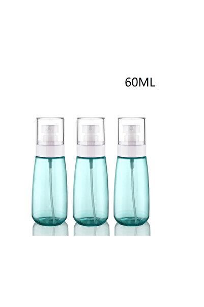 Choice4 3PCS 60ML green 3-Piece Small Spray Bottle, Travel Fine Mist Mini Emp...