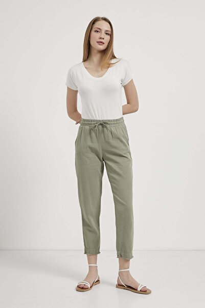 Arma Life ARMALIFE 4228 PANTALONI DE DAMĂ CU TALIE ELASTICĂ, DIN ȚESĂTURĂ NAT...