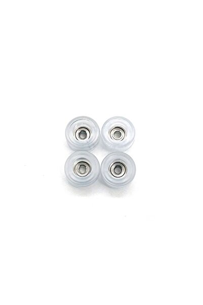 Choice 4Pcs transparent 4Pcs Urethane CNC Bearing Wheel For Fingerboard Profe...