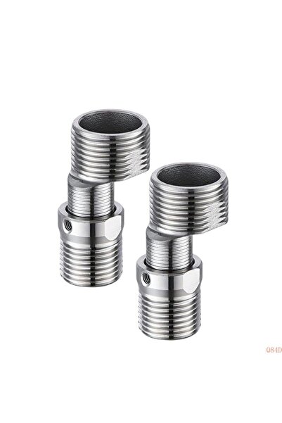 Choice1 2PCS 304 Stainless Steel Eccentric Screw Corner 360° Rotation Freely ...