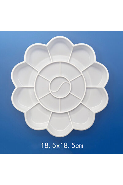 Choice3 MH L 1PC Painting Palette Reusable Clean Easily Plastic Paint Tray Ar...