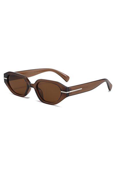 Choice7 brown Car Sunglasses 1/3pcs Square Thick Frame Sun Glasses Women Colo...