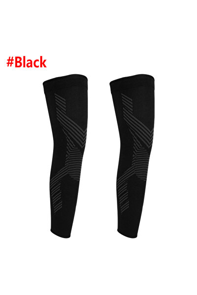 Choice4 S Black-2PCS 1/2PCS Compression Leg Sleeve Full Length - Knee & Calf ...