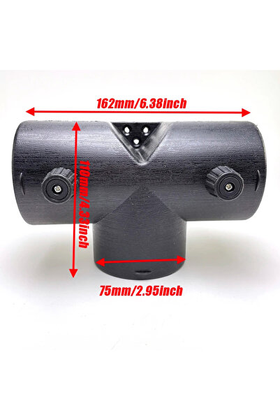 Choice11 75T-SFM 75mm Diameter 115-200cm Length Air Heater Duct Pipe Tube Hos...