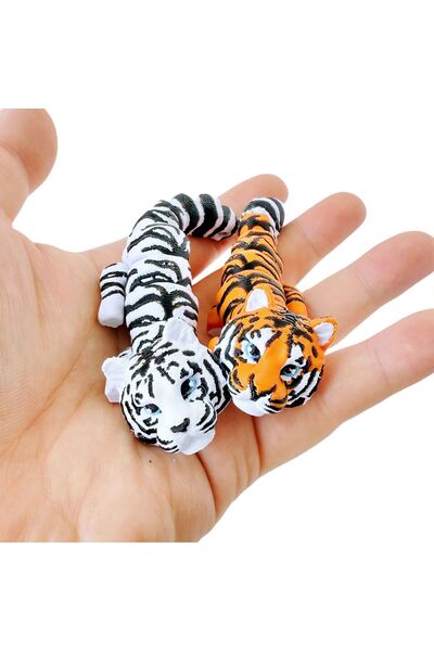 choice2 2Pcs All 1/2 Piece - 3D Printed Articulated Tiger Figurine, Indoor an...