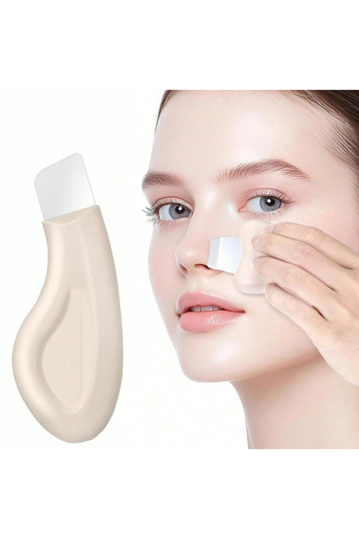 Choice1 WHITE 1pc Nose Blackhead Remover Tool Gentle Facial Pore Cleanser Sil...