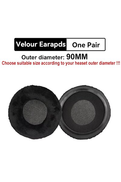 Choice 90mm General Velvet Earpads 60mm 65mm 70mm 75mm 80mm 85mm 90mm 95mm 10...