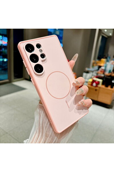 Choice Galaxy S26 Ultra Pink Magnetic TPU Phone Case For S26 S25 S24 S23 S22 ...
