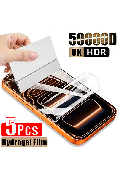 Choice30 5 قطع من فيلم الهيدروجيل لهواتف آيفون 17 برو، 17، 16، 15، 14، 13، 12...