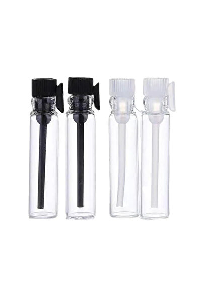 Choice4 Glass 1ml black 100/300PCS+4 accessories 1/2ml clear glass perfume bo...