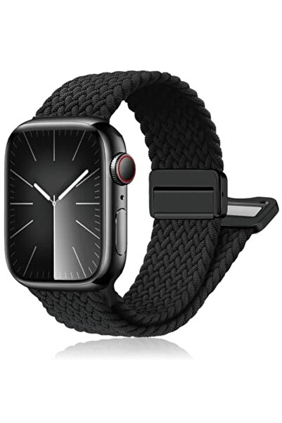 Choice19 42-44-45-49-S10 46mm 10 Black Braided Band For Watch Strap 44mm 40mm...