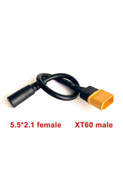 Choice1 XT60 male HPXGRC XT60 XT30 T Plug Female Male To DC 5.5*2.1mm Connect...