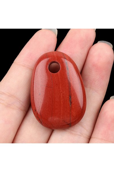 Choice Red Jasper 1pc Natural Stone Trapezium Agates Amethysts Pink Crystal H...