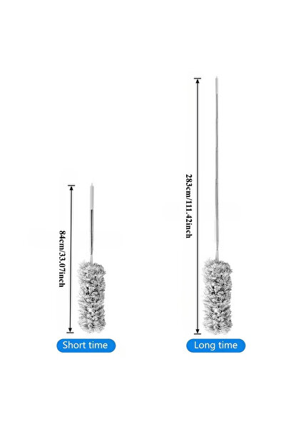 Choice1 111.42inch 1pc, Electrostatic Dusters, Retractable Dust Removal Brush...