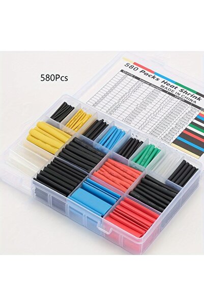 Choice5 580pcs in Box 127-750pcs Multi size heat shrink tubing kit - universa...