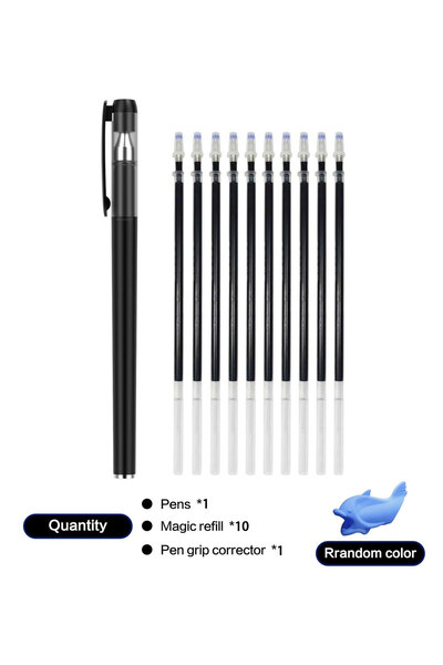 Choice1 10 ink set Magic Pens Refills Disappearing Ink for Grooved Handwritin...