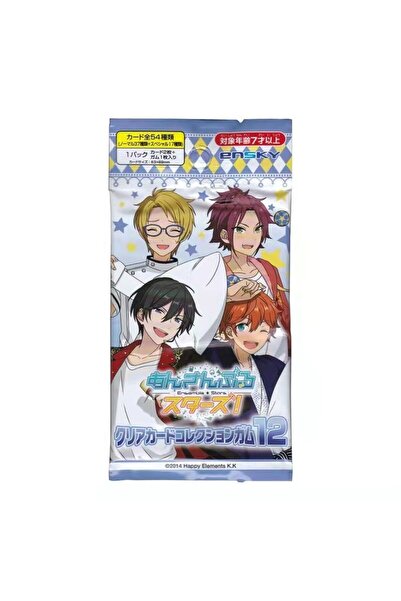 Choice7 Bandai Random 1pcs 8 Anime Ensemble Stars Figure Transparent Card Tor...
