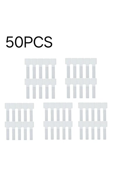 Choice8 50PCS White New Reusable Velcro Cable Ties: Self-Adhesive & Adjustabl...