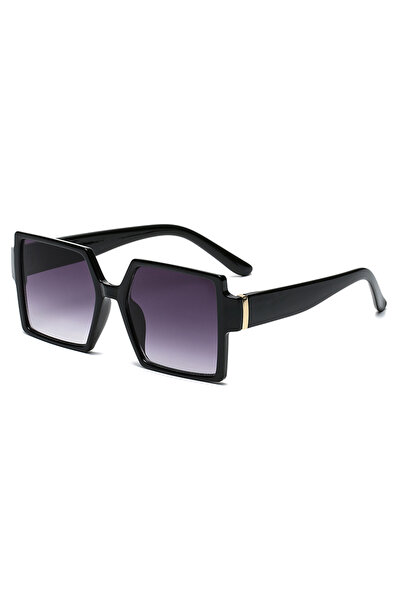 Choice black Cycling 1/2pcs Female Square Large Frame Sunglasses Women Retro ...