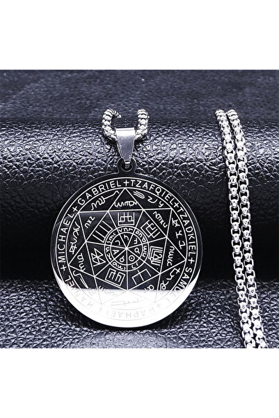 Choice18 qianA SR 50 BOX قلادات من الفولاذ المقاوم للصدأ تميمة سبعة رؤساء ملا...