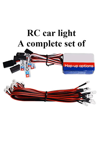 Choice Car light set Simulation Flash Light 12 LED Lighting Kit Steering Brak...