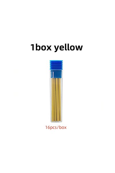choice2 1box yellow 16pcs/Box 2.8mm 2B Solid Carpenter Pencil Replaceable Lea...