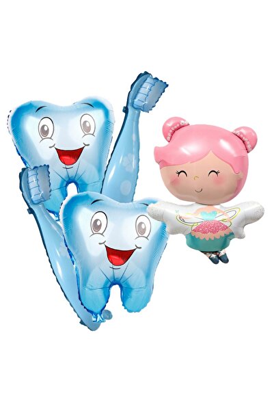 Choice Other B 5-Piece Toothbrush and Tooth Balloon Set, Elf Toothbrush Alumi...