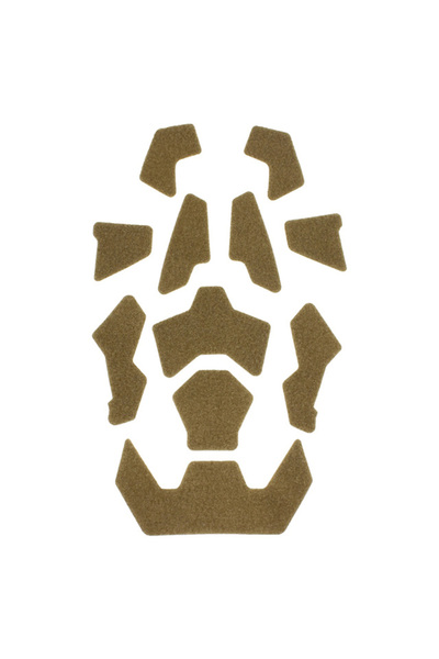 Choice TAN Tactical FAST Helmet Magic Sticker 11pcs Helmet Patches Hook and L...