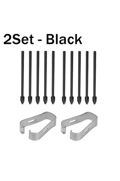 Choice 2Set-Black Replacement Tablet Pencil Nib for S24 S24Ultra Tab S9 S9U S...