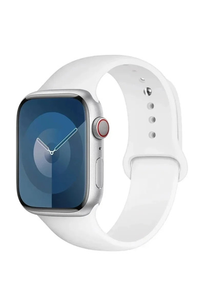 Choice 38 40 41 S10-42MM SM 19 White Silicone Band For Watch strap 46mm 44mm ...