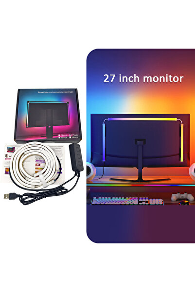 Choice For 27 inch monitor USB Computer Sync Light Strip PC Strip Lights 24 2...