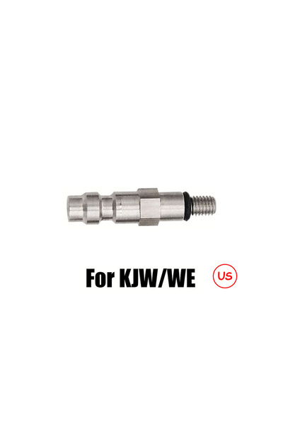 Choice1 For KJW-WE HPA Magazine Taps Valve Adapter Male Foster Probe Quick Di...