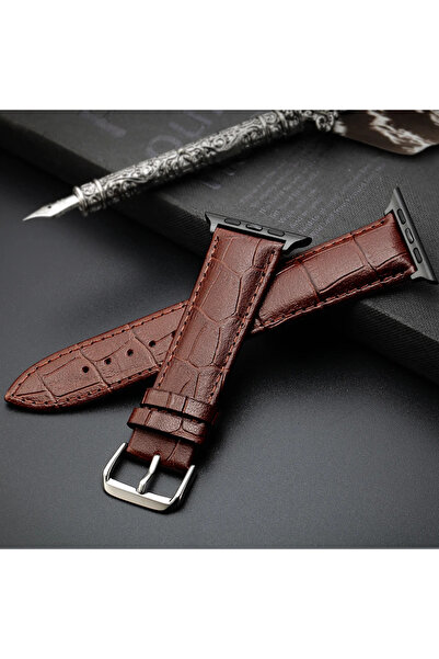 Choice7 42 44 45 46 49mm Brown B High Quality Leather Watchband For Watches i...