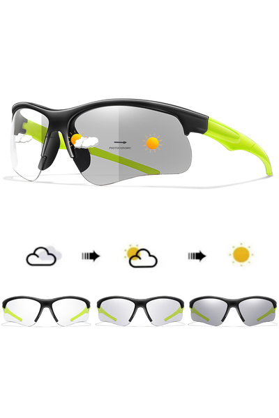 Choice6 BZ14 Trendy Style Photochromic Sunglasses For Men Women Outdoor Mtb B...