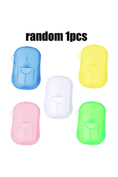 Choice7 random-1pcs 1-11pcs Travel Camping Hiking Disposable Boxed Soap Flake...