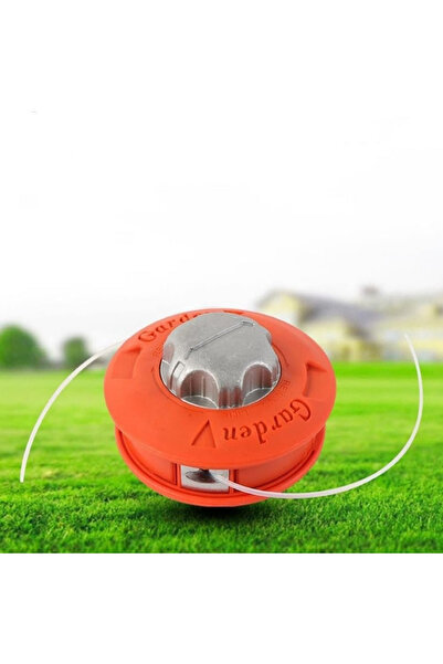 Choice1 1pc Orange No-Disassembly Automatic Line Feeding Trimmer Head Univers...