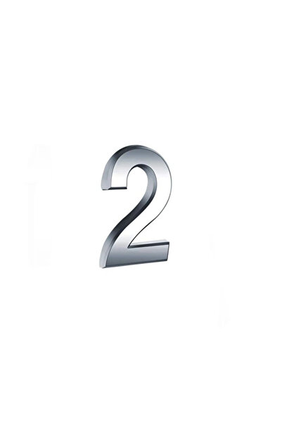 Choice 7cm Number 2 7CM 3D Numeral Door Plaque House Drawer Sign Plating Gate...