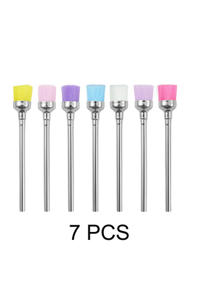 Choice14 Mixed-7Pcs 7 Pcs Nail Drill Cleaning Brush Set, Nail Dust Removal Cl...