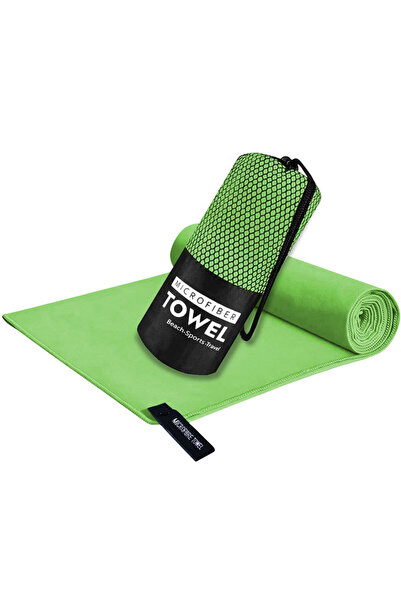 Choice16 76 x152cm green Sandproof Microfiber Fast-Drying Towel Lightweight P...